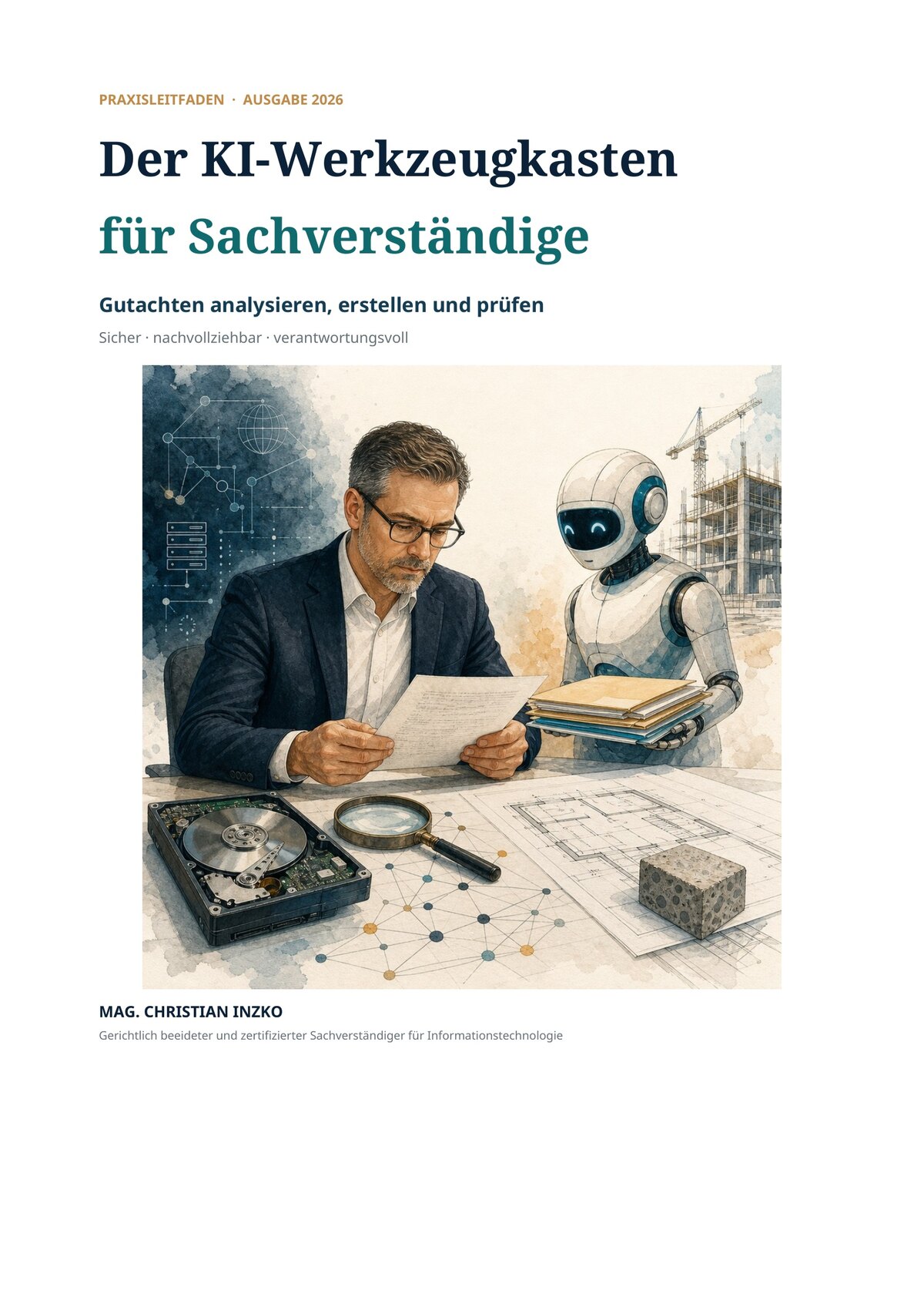 Cover: Der KI-Werkzeugkasten für Sachverständige