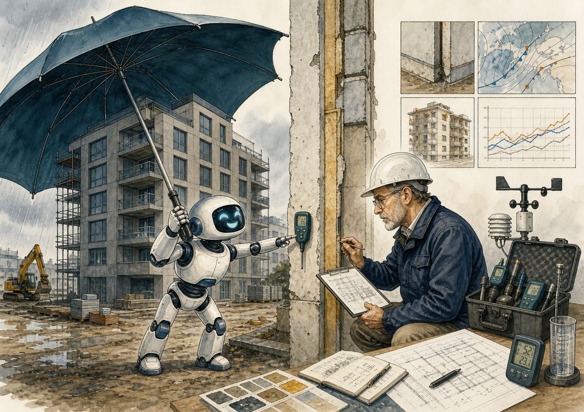 Illustration: Bauwesen und Befund